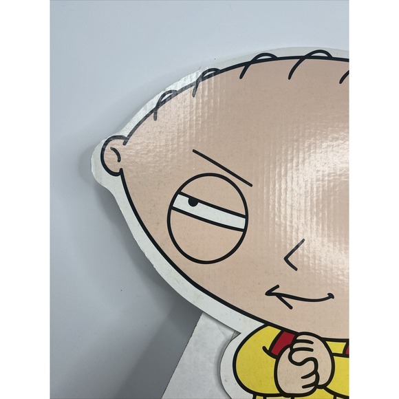 Family Guy Stewie Griffin 2005 Life-Size 24.5" Cardboard Standee Cutout Rare HTF - Picture 7 of 16